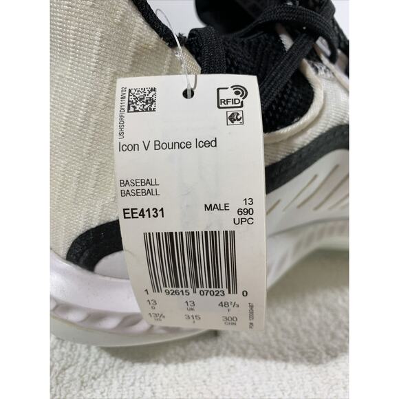 Adidas Icon V Bounce Iced Baseball Cleats Men’s Size 13.5 - Picture 6 of 8